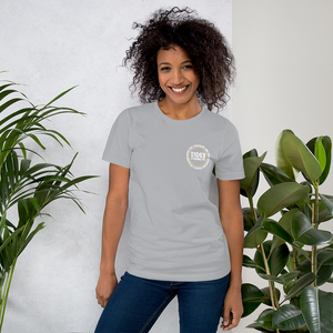 Bella + Canvas Women's Short Sleeve Jersey T-Shirt with Tear Away Label