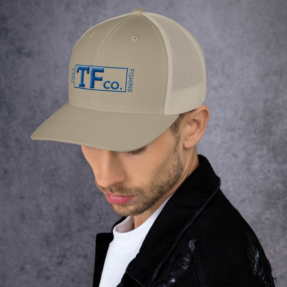 TFco. Fishing Trucker Hat – Tides Fishing Company